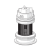 Фильтр с обратным клапаном для смесителя Oras 178295