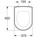 Сиденье для унитаза с микролифтом Gustavsberg Artic 9M16S101